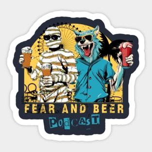 Fear and Monsters Sticker